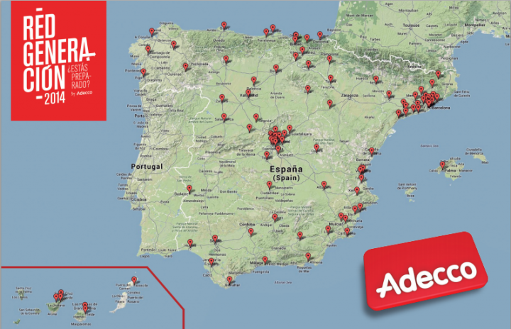La #RedGeneraciónAdecco toma las calles de España: #WayToWork